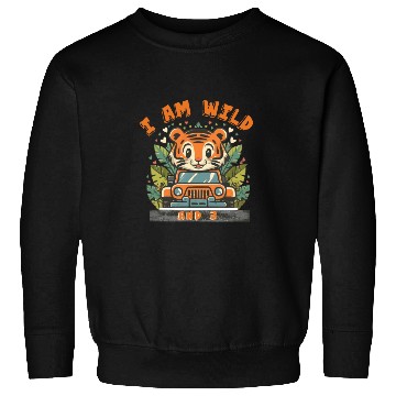 Discover Tiger with Kids wild Sweatshirts