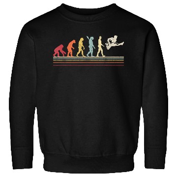 Discover Funny Guitar Sweatshirts Retro Vintage Evolution