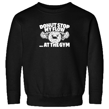 Discover Fitness Donut Funny Donut Gym Sweatshirts