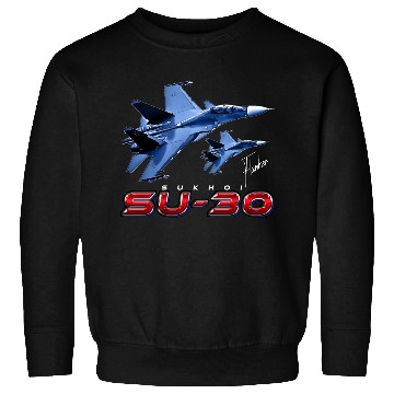 Discover Sukhoi SU-30 Flanker Russian Fighterjet Sweatshirts