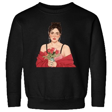 Discover women flower Sweatshirts