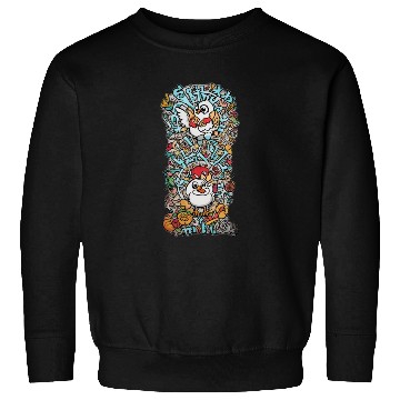 Discover Feathered Friends Collection: Adorable Turkey Cart Sweatshirts