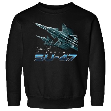 Discover Sukhoi SU-47 the Golden Eagle Russian Fighterjet Sweatshirts