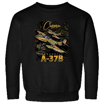 Discover Cessna A-37 Dragonfly American Light Attack Plane Sweatshirts