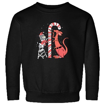 Discover Delicious Candy Cane Foodie and Candy Lover Gift Sweatshirts