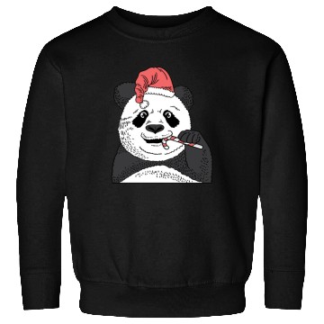 Discover Panda Candy Cane Pastry Maker Gift Sweatshirts