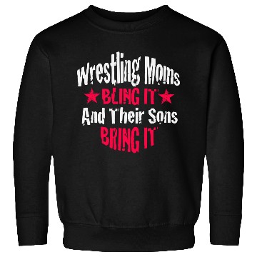 Discover Blink it Wrestling Mom Passion Is Gift Sweatshirts