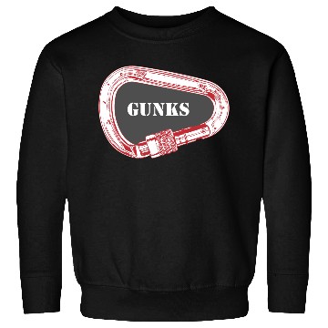 Discover Gunks Rock Climbing Carabiner Sweatshirts