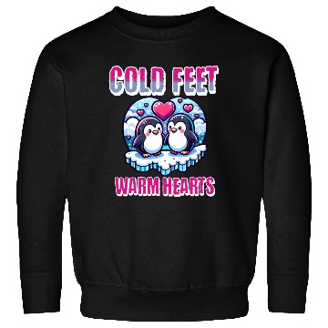 Discover Cold Feet Warm Hearts Love Birds Sweatshirts