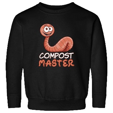 Discover Compost Master Compost Farmer Vermicompost Sweatshirts