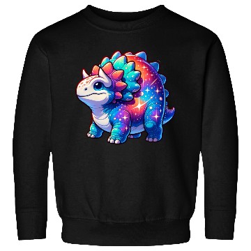 Discover Cute Galaxy Ankylosaurus Sweatshirts