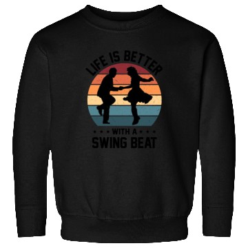 Discover Lindy Hop Dancer Embraces Swing Dance Moves in Sweatshirts