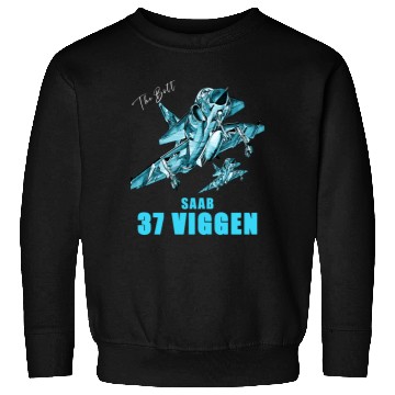 Discover Saab 37 Viggen Swedish Multi Combat Aircraft Sweatshirts