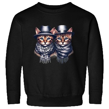 Discover Bengal Kittens Cute Kitty Sweatshirts