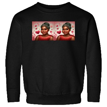 Discover Cupid's Choice: Melanin Magic Sweatshirts