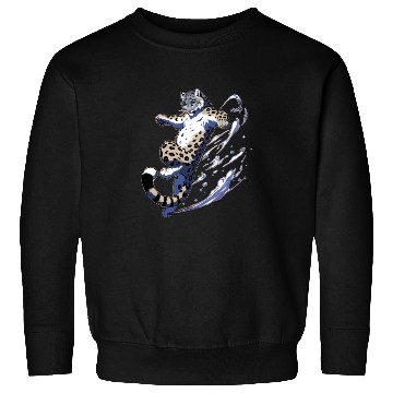 Discover Snow Leopard Leopard White Leopard Sweatshirts