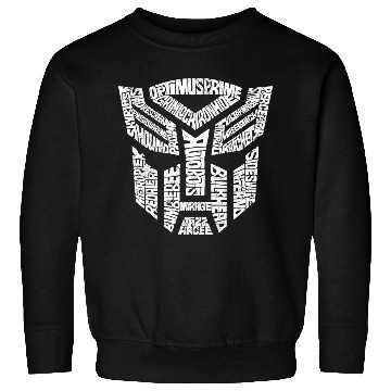 Discover Trans formers Autobots Comics Typography Sweatshirts