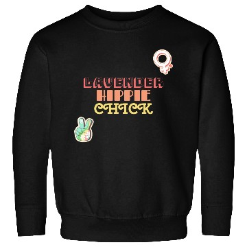Discover Aromatherapy Lavender Hippie Chick Sweatshirts