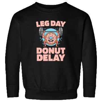 Discover Fitness Donut Funny Donut Gym Sweatshirts