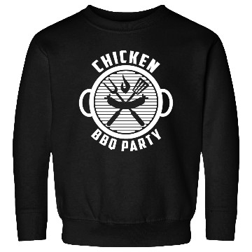 Discover Chicken BBQ Party - BBQ Barbeque Sweatshirts