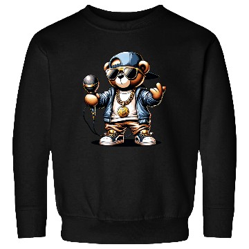 Discover teddy bear rapper Sweatshirts