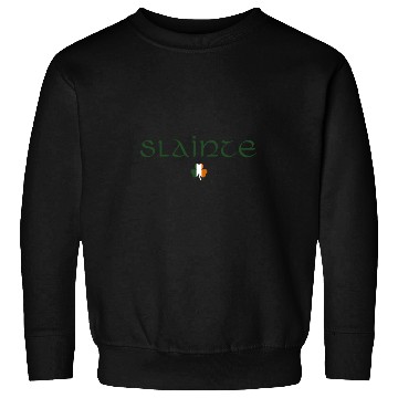 Discover Slainte Irish Flag Gaelic Cheers St Patricks Day Sweatshirts