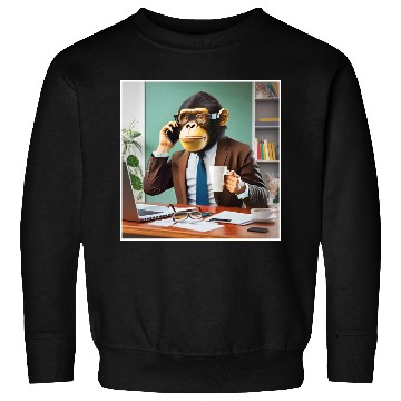 Discover Monkey in business Sweatshirts