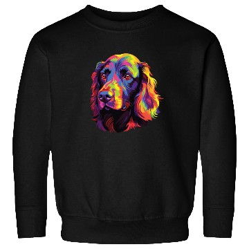 Discover Watercolor Colorful Boykin Spaniel Sweatshirts
