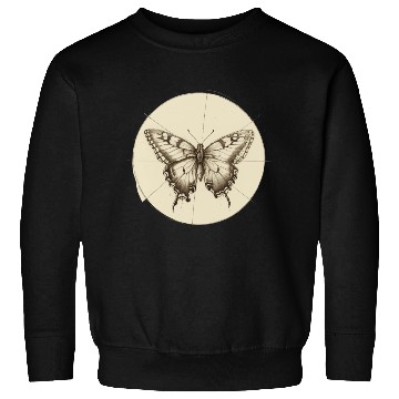 Discover Butterfly pencil sketch Sweatshirts