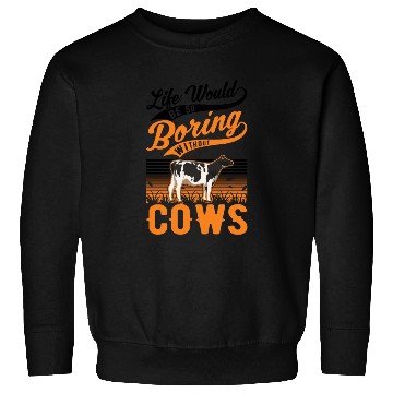Discover Cow Cattle Breeder Farmer Cows Sweatshirts