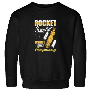 Discover Space Engineer Rocket Scientist Awesomeness Sweatshirts