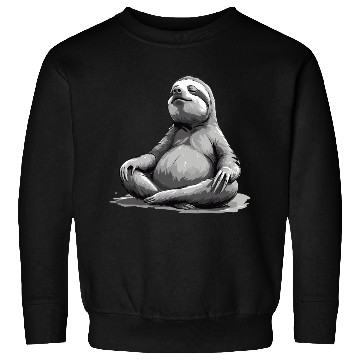 Discover Sloth Yoga Relaxation Chill Chilling Gift Sweatshirts