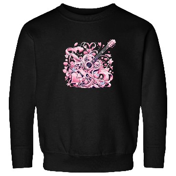 Discover Retro Style Guitar for Guitarists Sweatshirts