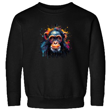 Discover Street Art Monkey Urban Rap Street Monkey Sweatshirts