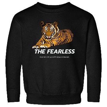 Discover Be fearless Lion Style Logo powerful Sweatshirts