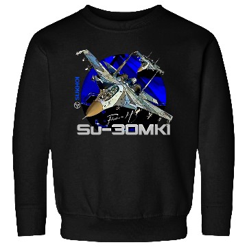 Discover Sukhoi SU-30 MKI Russian Fighterjet Sweatshirts