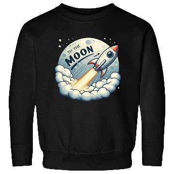 Discover To The Moon Sweatshirts