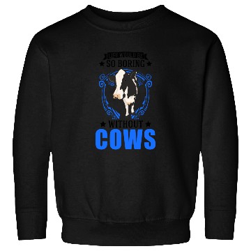 Discover Cow Cattle Breeder Farmer Cows Sweatshirts