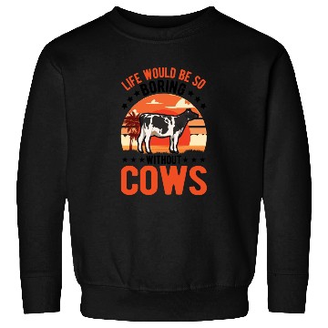 Discover Cow Cattle Breeder Farmer Cows Sweatshirts