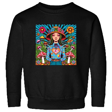 Discover Mushroom 70 s Sweatshirts