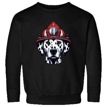 Discover Braveheart Dalmatian: Firefighter's Companion Sweatshirts