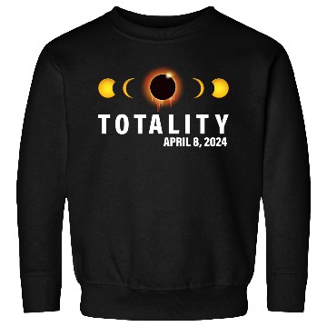 Discover Total Solar Eclipse April 8 2024 Phases Totality Sweatshirts