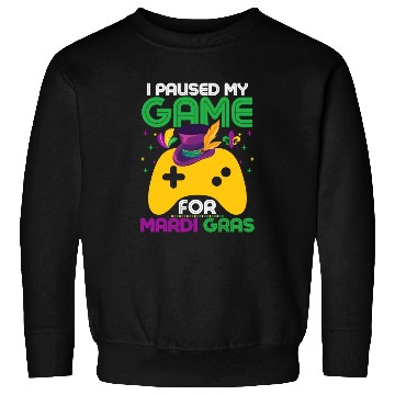 Discover Game Lover Mardi Gras Celebration Sweatshirts