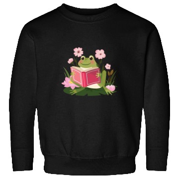Discover Frog Cottagecore Naturecore Children Sweatshirts