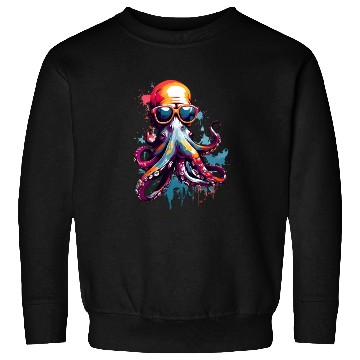 Discover octopus colored unique design Sweatshirts
