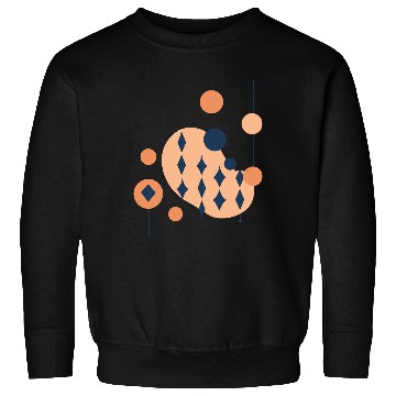 Discover Geometric Circles, Triangles, Lines Vector Design Sweatshirts