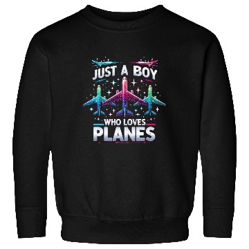 Discover Just A Boy Who Loves Planes Sweatshirts