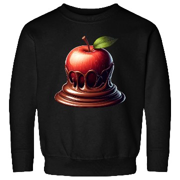 Discover Chocolate Apple Fusion Melting Design Sweatshirts