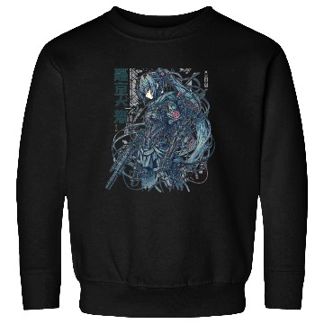 Discover Cyberpunk Anime Figure Sweatshirts