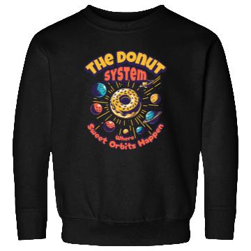 Discover Donut Solar System Sweatshirts
